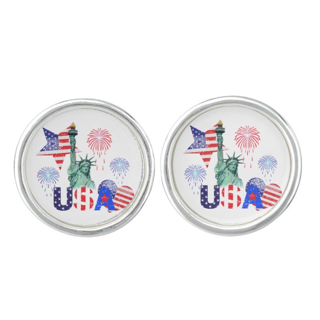 USA CUFFLINKS (Front)