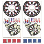 Usa Darts Cornhole Boards Cornhole Set at Zazzle