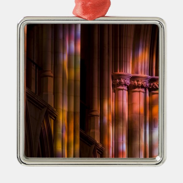 USA, DC, Washington, Washington National Metal Ornament (Front)