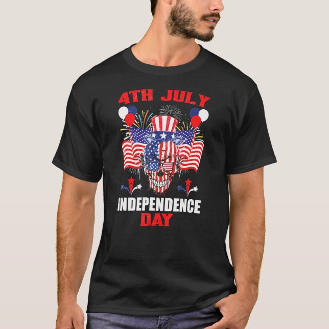 Usa Design Declaration Of Independence Day 1776 4t T-Shirt (Front)