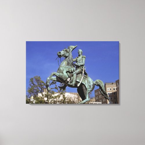 USA District of Columbia The triumphant Canvas Print