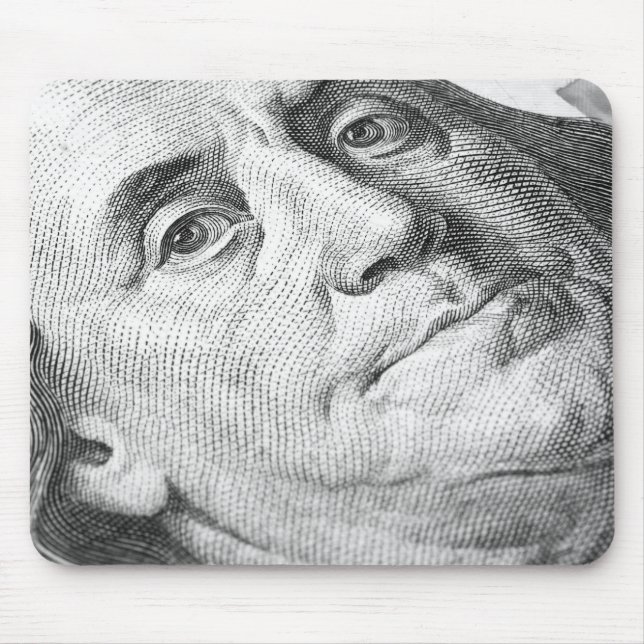 USA dollars Mouse Pad (Front)
