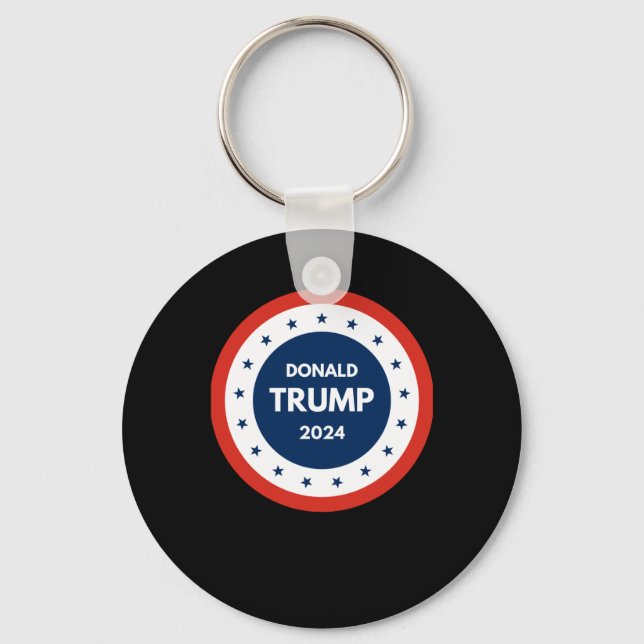 Usa Donald Trump 2024  Keychain (Front)