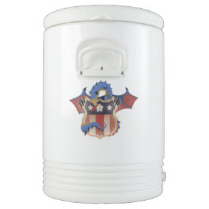 USA Dragon Vintage Shield Cooler