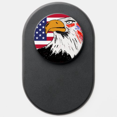 USA Drawing of an Eagle PopSocket