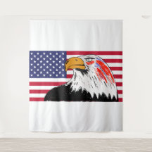 USA Drawing of an Eagle