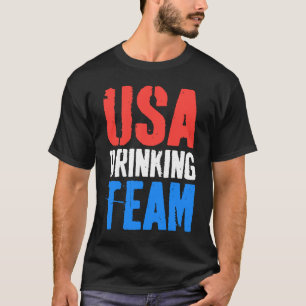 USA Drinking Team 4th Of July T-Shirt