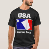 Usa Drinking Team Funny Party Beer Pong Game Tee Shirt Usa Drinking Team Funny Party Beer Pong Game Tee Shirt