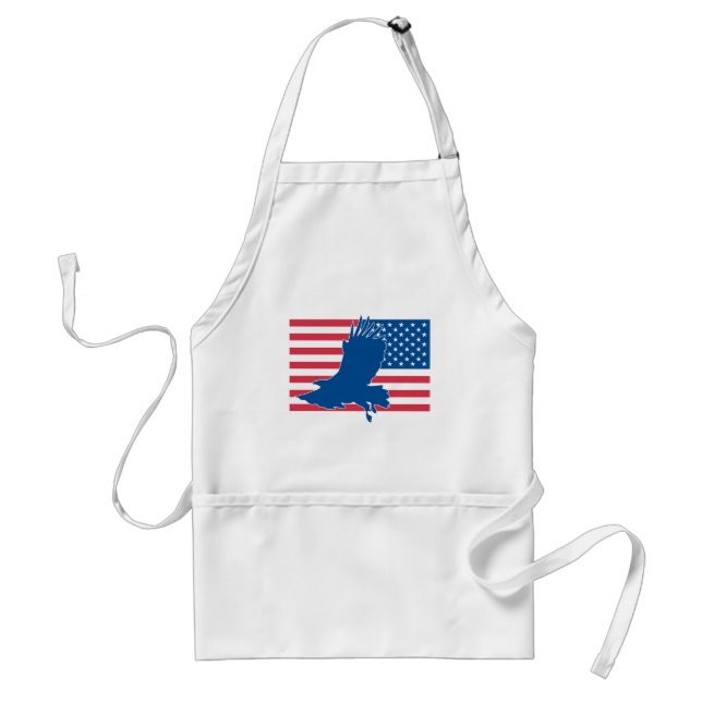 USA eagle Adult Apron (Front)