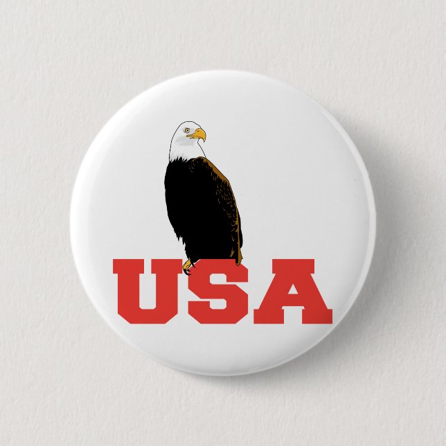 USA Eagle Button (Front)
