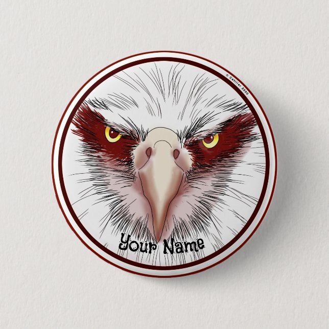 USA Eagle  Button (Front)