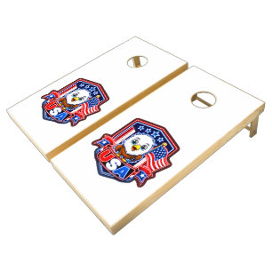 USA Eagle Cornhole Set