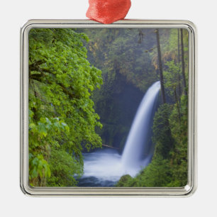 USA, Eagle Creek, Columbia Gorge, Oregon. Metal Ornament