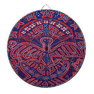 USA Eagle Democratic Patriot Dart Board