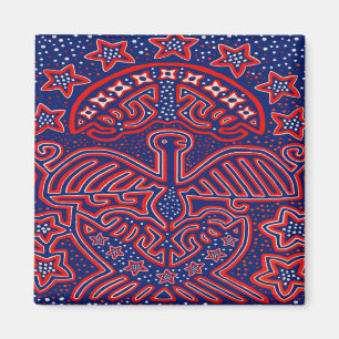 USA Eagle Democratic Patriot Magnet