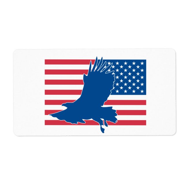 USA eagle Label (Front)