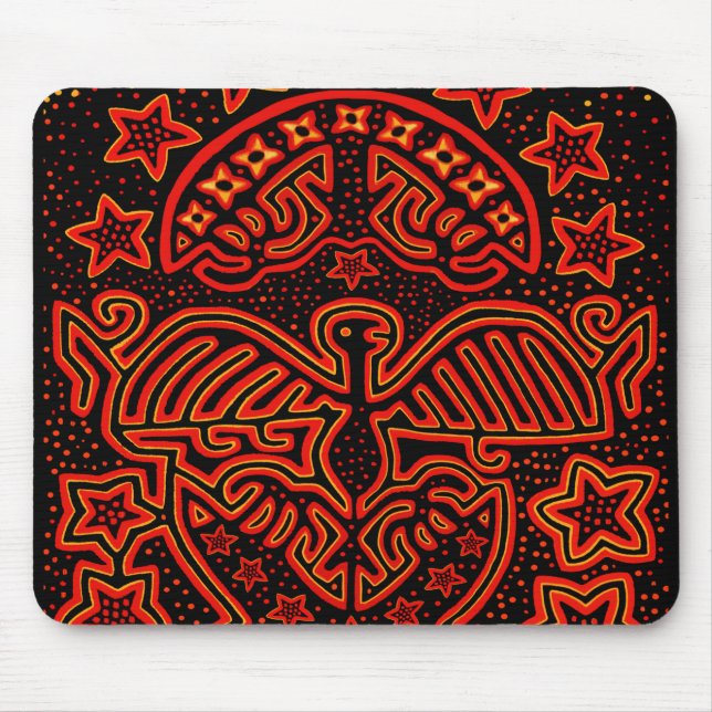 USA EAGLE PATRIOT - FIGHT FOR DEMOCRACY! MOUSE PAD (Front)