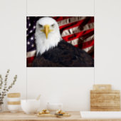 USA Eagle Patriotic Poster | Zazzle