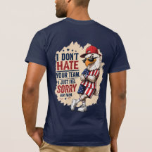 USA Eagle Rivalry Humor Soccer Fan T-shirt