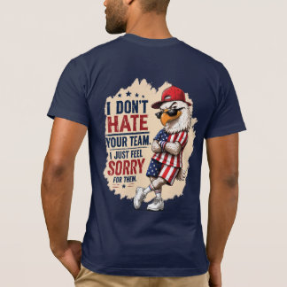 USA Eagle Rivalry Humor Soccer Fan T-shirt