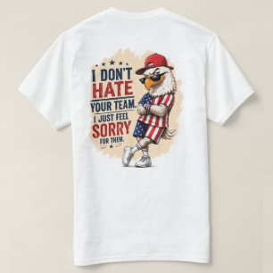 USA Eagle Rivalry Humor Soccer Fan Tee