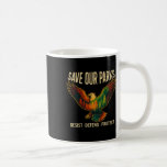 Usa Eagle Save Our Parks Resist National Park Prot Coffee Mug<br><div class="desc">Usa Eagle Save Our Parks Resist National Park Protect Alt Us</div>