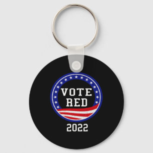 Usa Elections 2022 Republican Party Supporter Vote Keychain