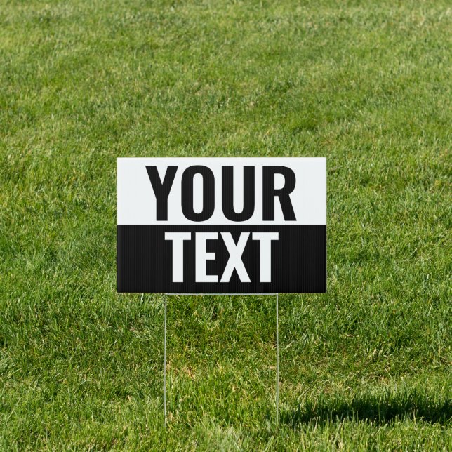 Usa Elections | Custom double-sided Yard Sign (Insitu)