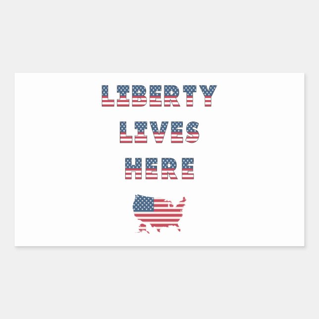 USA Elections Party Collection!  Rectangular Sticker (Front)