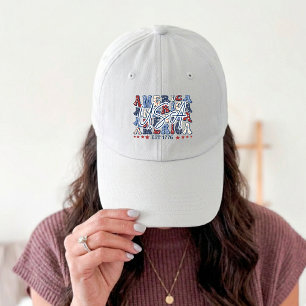 USA Est 1776 independence Day Of America Patriotic Hat