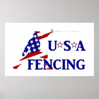 USA Fencing Poster