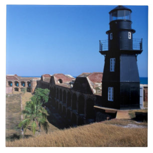 USA, FL, Florida Keys, Fort Jefferson, 1846, 2 Ceramic Tile