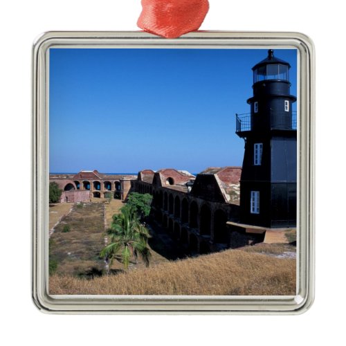 USA, FL, Florida Keys, Fort Jefferson, 1846, 2 Metal Ornament