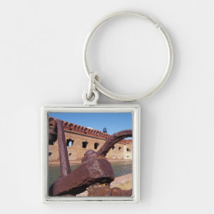 USA, FL, Florida Keys, Fort Jefferson, 1846, Keychain