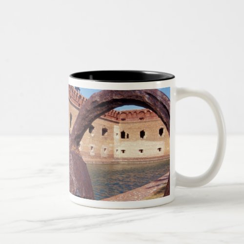 USA FL Florida Keys Fort Jefferson 1846 Two_Tone Coffee Mug