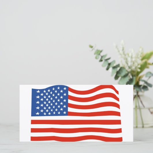 USA flag (Standing Front)