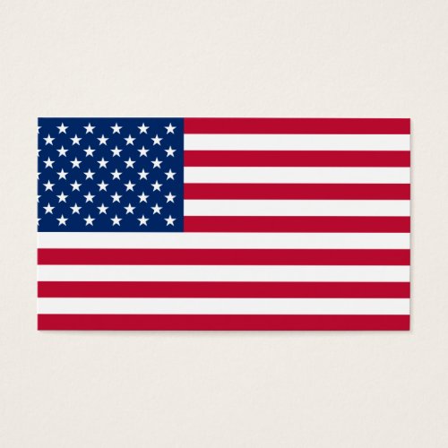 USA Flag Business Cards