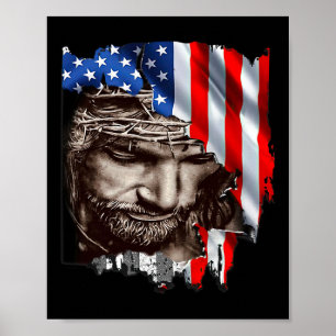 Usa Flag 4th Of July Independence Day Patriotic Poster