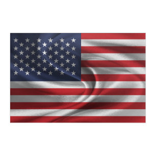 USA Flag Acrylic Print