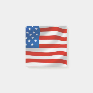 USA Flag America Post It Notes