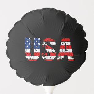 USA Flag American Flag US National Patriotic USA 4 Balloon