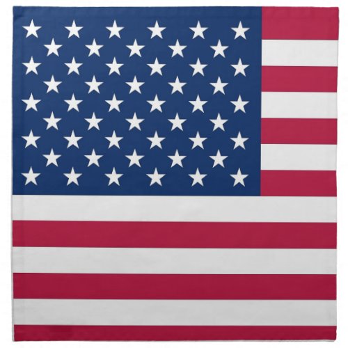 USA Flag American MoJo Napkin