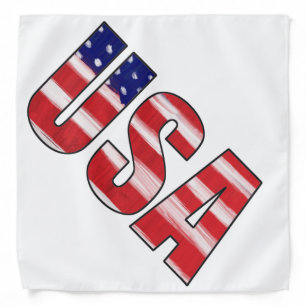 USA Flag Bandana