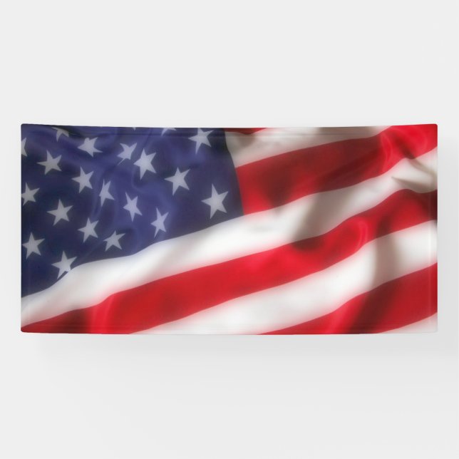 USA Flag Banner (Horizontal)