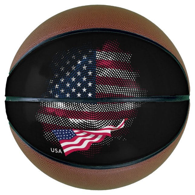USA flag Basketball (Front)
