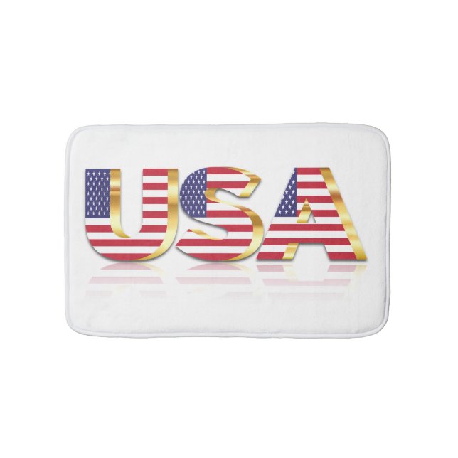USA Flag Bath Mat (Front)