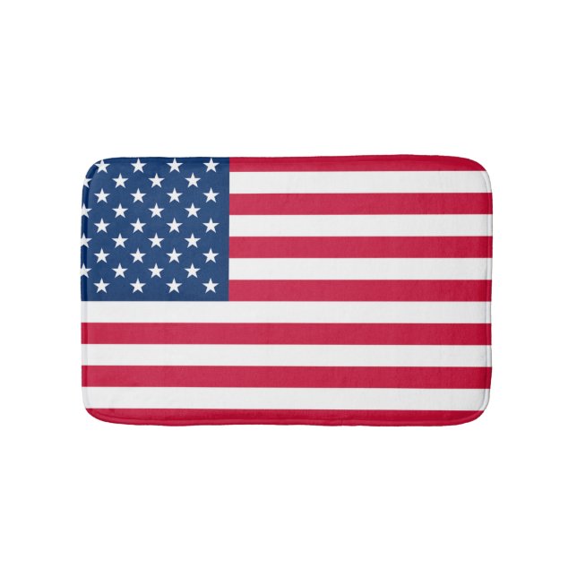 USA Flag Bath Mat United States of America (Front)