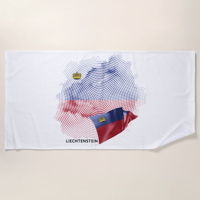 USA flag Beach Towel (Front)