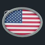 USA Flag Belt Buckle<br><div class="desc">USA Belt Buckles - United States of America - Flag - Patriotic - independence day - July 4th - Customizable - Choose / Add Your Unique Text / Color / Image - Make Your Special Gift - Resize and move or remove and add elements / image with customization tool. You...</div>