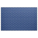 USA Flag Blue White Stars Pattern DIY Face Mask Fabric